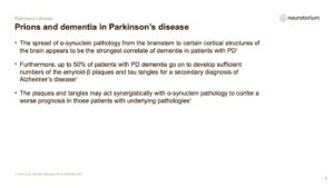Prions and dementia in Parkinson’s disease